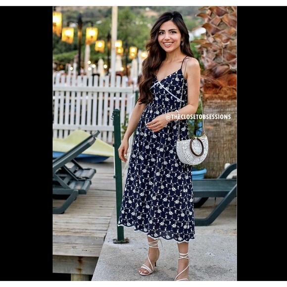 ZARA Strappy Embroidered Dress NWT - Picture 3 of 16